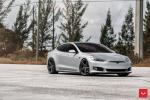 Tesla Model S on Vossen Wheels (HF-1) 2018 года